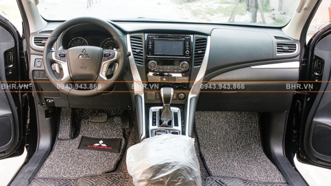 Thảm lót sàn ô tô 360 độ Pajero sport giá tại xưởng, rẻ nhất Hà Nội, TPHCM